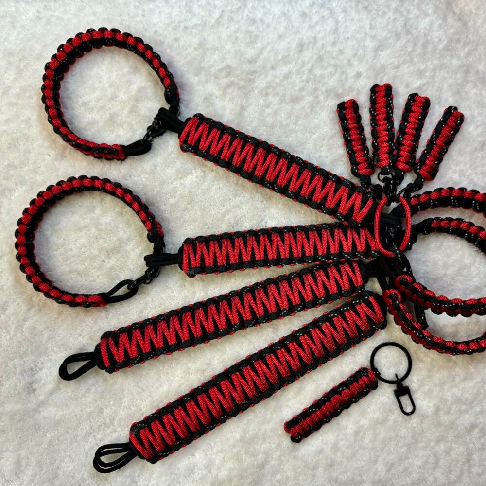 Brand New Handmade 550 Paracord Grab Handle Set for use in a Jeep!